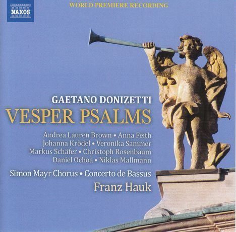 Gaetano Donizetti (1797-1848): Vesper Psalms, CD