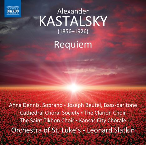 Alexander Kastalsky (1856-1926): Requiem for Fallen Brothers (1914-1917), CD