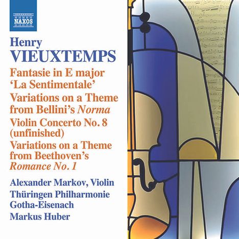 Henri Vieuxtemps (1820-1881): Violinkonzert Nr.8 h-moll op.59, CD