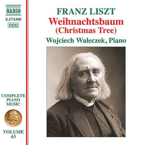 Franz Liszt (1811-1886): Klavierwerke Vol. 63 - Weihnachtsbaum, CD