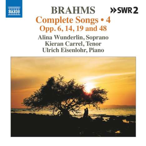 Johannes Brahms (1833-1897): Sämtliche Lieder Vol.4 (Naxos-Edition), CD