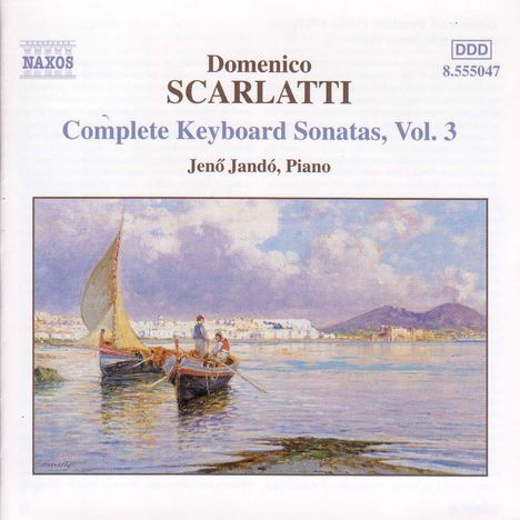 Domenico Scarlatti (1685-1757): Klaviersonaten Vol.3, CD