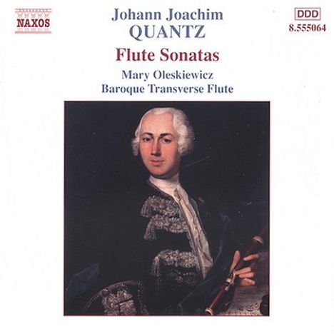Johann Joachim Quantz (1697-1773): 4 Flötensonaten, CD