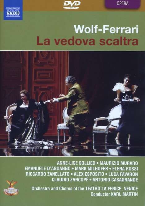 Ermanno Wolf-Ferrari (1876-1948): La Vedova scaltra, 2 DVDs