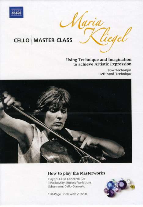 Maria Kliegel - Cello Masterclass, 2 DVDs