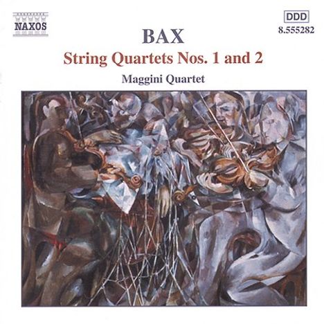 Arnold Bax (1883-1953): Streichquartette Nr.1 &amp; 2, CD