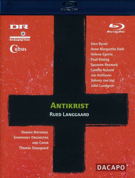 Rued Langgaard (1893-1952): Antichrist (Eine religiöse Mysterien-Oper), Blu-ray Disc