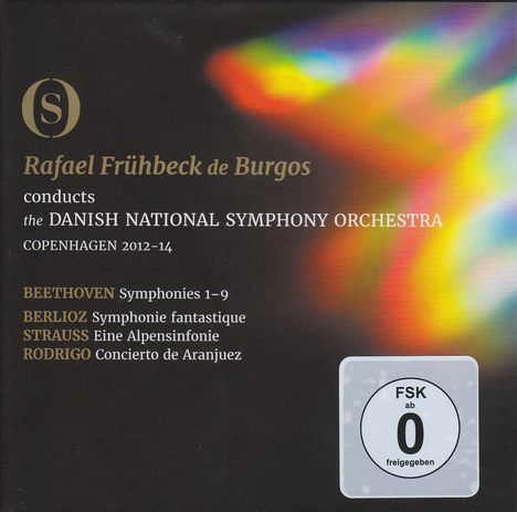 Ludwig van Beethoven (1770-1827): Symphonien Nr.1-9, 3 Blu-ray Discs