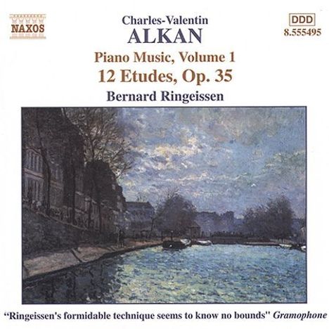 Charles Alkan (1813-1888): Etudes op.35 Nr..12, CD