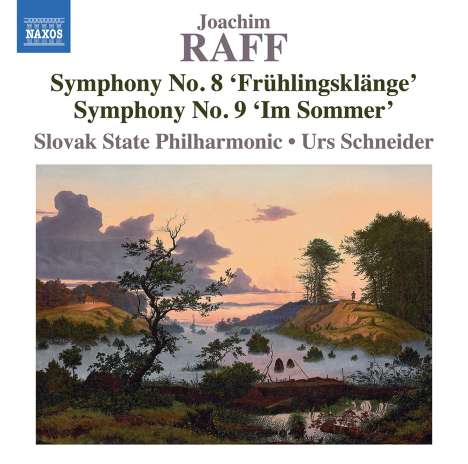 Joachim Raff (1822-1882): Symphonien Nr.8 "Frühlingsklänge" &amp; Nr.9 "Im Sommer", CD