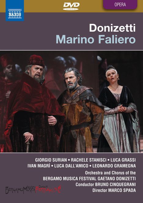 Gaetano Donizetti (1797-1848): Marino Faliero, 2 DVDs