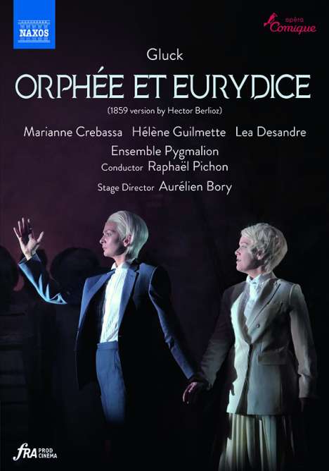 Christoph Willibald Gluck (1714-1787): Orpheus &amp; Eurydike (in der Version von Hector Berlioz nach der Pariser Fassung "Orphee et Eurydice"), DVD