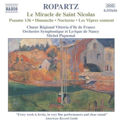 Joseph Guy Ropartz (1864-1955): Chorwerke, CD