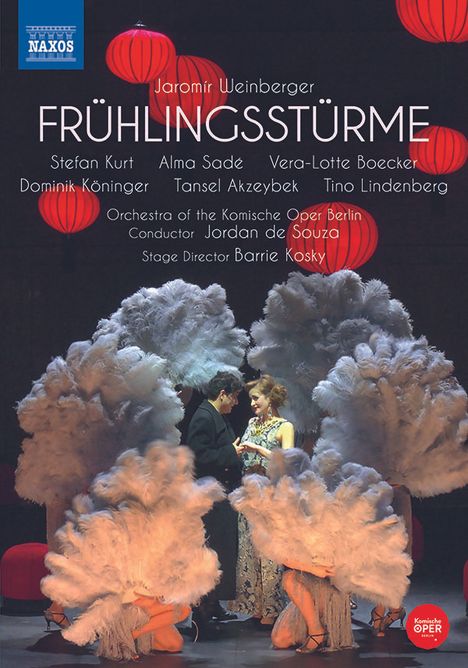 Jaromir Weinberger (1896-1967): Frühlingsstürme (Operette in 3 Akten), 2 DVDs