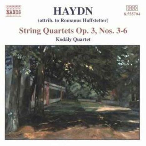 Joseph Haydn (1732-1809): Streichquartette Nr.15-18, CD