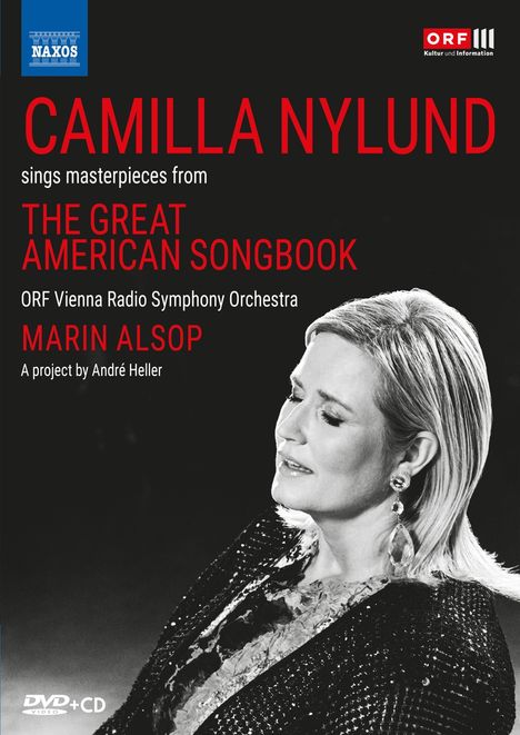 Camilla Nylund - Masterpieces from the Great American Songbook, 1 DVD und 1 CD