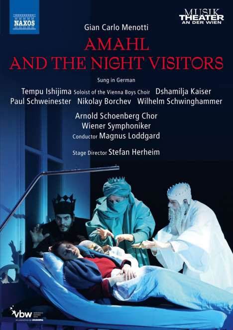 Gian-Carlo Menotti (1911-2007): Amahl and the Night Visitors (in deutscher Sprache), DVD