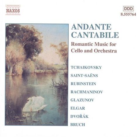 Andante Cantabile - Romantische Musik für Cello &amp; Orchester, CD