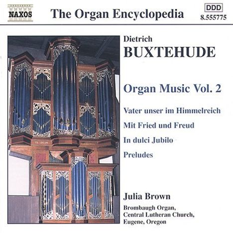 Dieterich Buxtehude (1637-1707): Orgelwerke Vol.2, CD