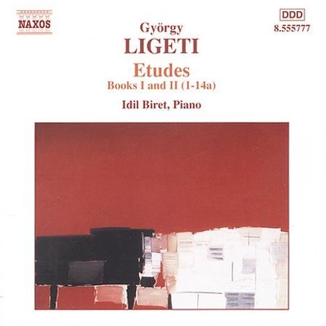 György Ligeti (1923-2006): Etüden für Klavier Heft 1 &amp; 2, CD