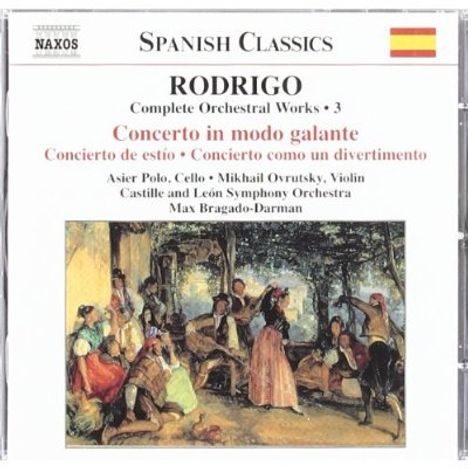 Joaquin Rodrigo (1901-1999): Orchesterwerke Vol.3, CD