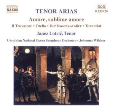 Janez Lotric singt Tenor-Arien, CD