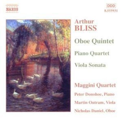 Arthur Bliss (1891-1975): Oboenquintett, CD