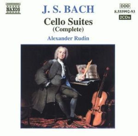 Johann Sebastian Bach (1685-1750): Cellosuiten BWV 1007-1012, 2 CDs