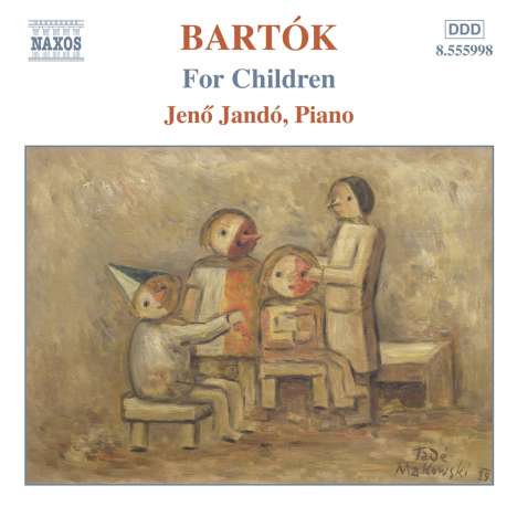 Bela Bartok (1881-1945): Klavierwerke Vol.4 "Für Kinder", CD