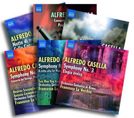 Alfredo Casella (1883-1947): Symphonische Werke (Exklusiv für jpc), 6 CDs