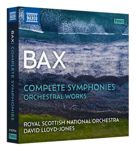 Arnold Bax (1883-1953): Symphonien Nr.1-7, 7 CDs