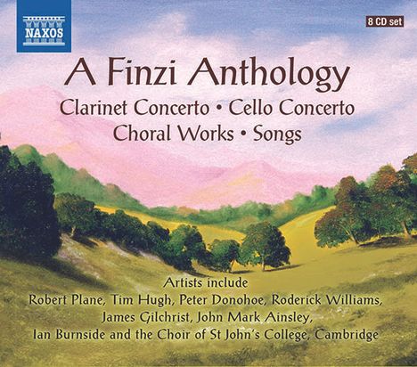 Gerald Finzi (1901-1956): A Finzi Anthology, 8 CDs