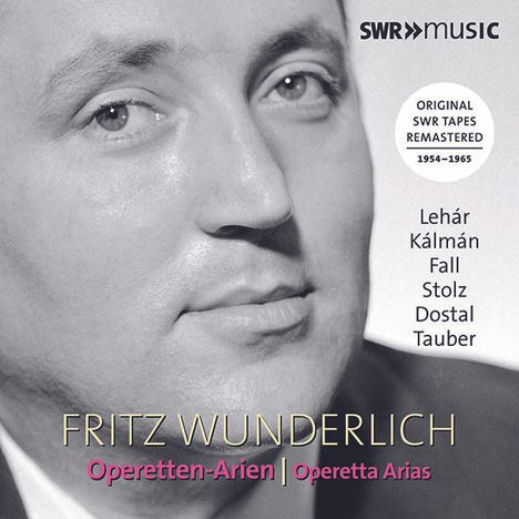 Fritz Wunderlich - Operetten-Arien, 2 CDs