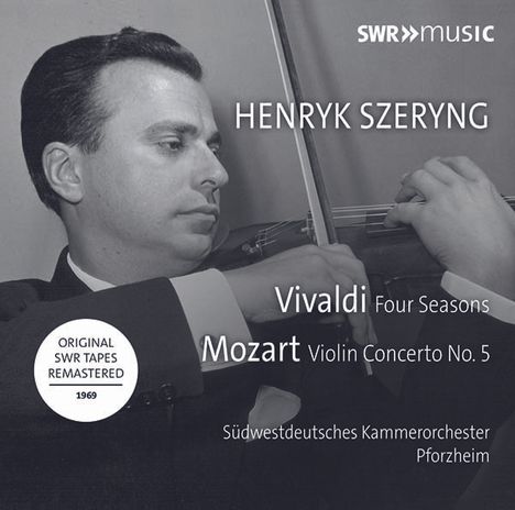 Henryk Szeryng - Vivaldi &amp; Mozart, CD