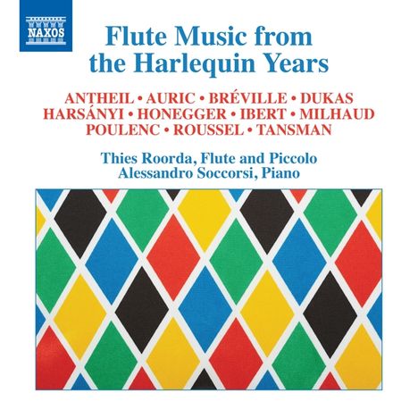 Thies Roorda - Flute Music from the Harlequin Years, CD