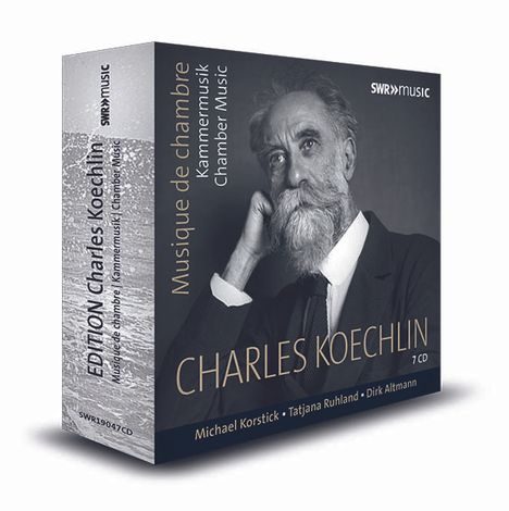 Charles Koechlin (1867-1950): Edition Charles Koechlin - Kammermusik &amp; Klavierwerke, 7 CDs