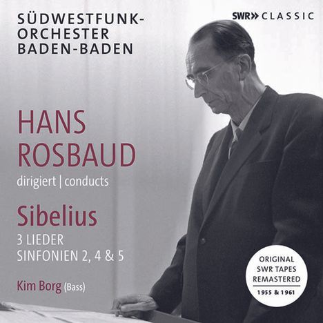 Jean Sibelius (1865-1957): Symphonien Nr.2,4,5, 2 CDs
