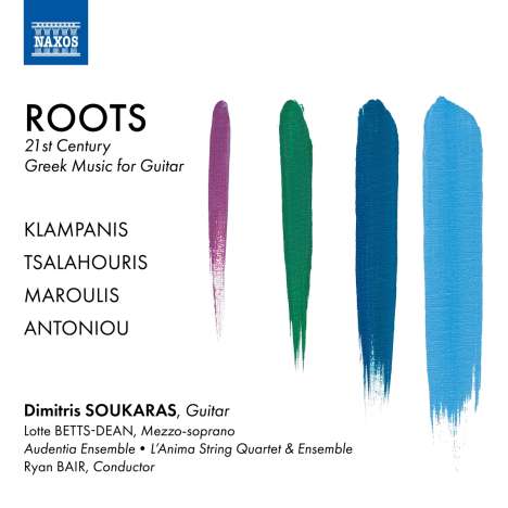 Roots - 21st Century Greek Music for Guitar, CD
