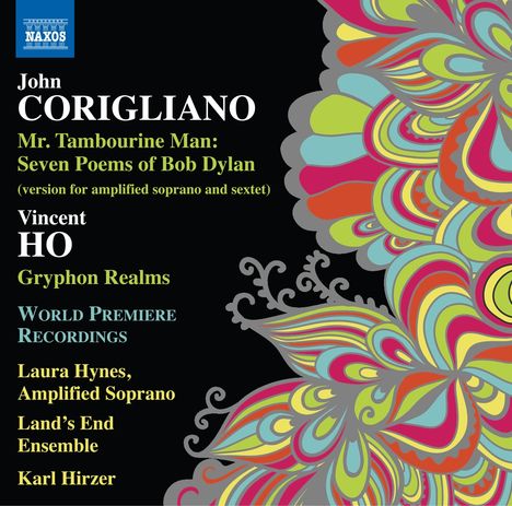 John Corigliano (geb. 1938): Mr.Tambourine Man - 7 Poems of Bob Dylan für Sopran &amp; Sextett, CD