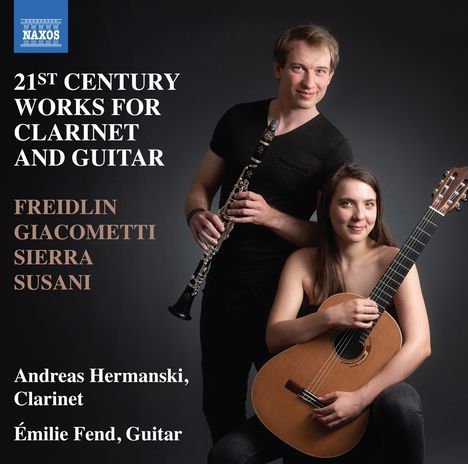 Andreas Hermanski &amp; Emilie Fend - 21st Century Works for Clarinet and Guitar, CD