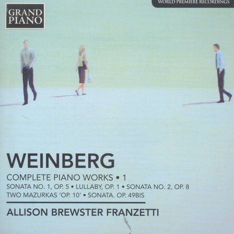Mieczyslaw Weinberg (1919-1996): Sämtliche Klavierwerke Vol.1, CD