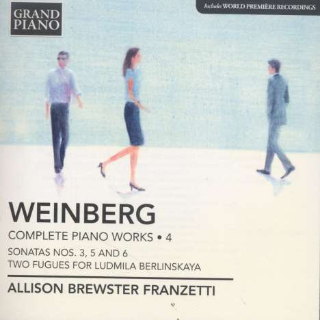 Mieczyslaw Weinberg (1919-1996): Sämtliche Klavierwerke Vol.4, CD