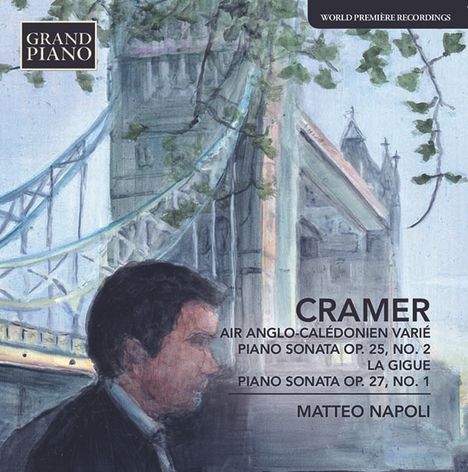 Johann Baptist Cramer (1771-1858): Klaviersonaten op.25 Nr.2,op.27 Nr.1,op.39 Nr.3 "La Gigue", CD