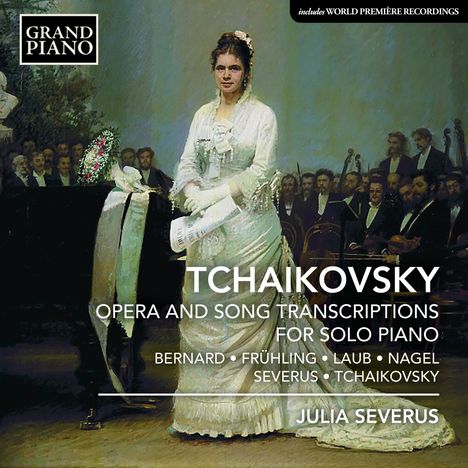 Peter Iljitsch Tschaikowsky (1840-1893): Opern- und Liedtranskriptionen für Klavier, CD