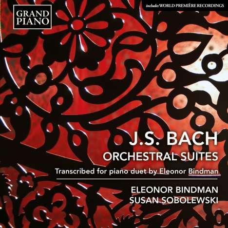 Johann Sebastian Bach (1685-1750): Orchestersuiten Nr.1-4 für Klavier 4-händig, CD