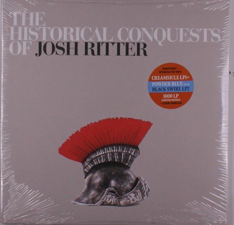 Josh Ritter: The Historical Conquests Of Josh Ritter (remastered) (Limited Edition) (1 x Creamsicle &amp; 1 x Powder Blue W/ Black Swirl Vinyl), LP