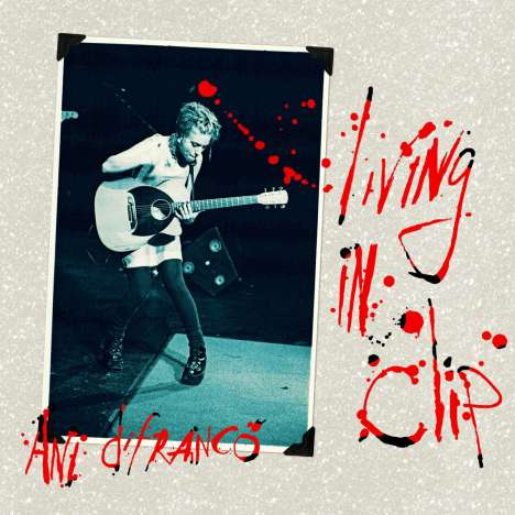 Ani DiFranco: Living in Clip (180g) (Limited 25th Anniversary Edition) (Red Smoke Vinyl), 3 LPs