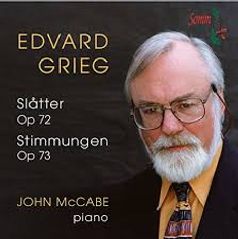 Edvard Grieg (1843-1907): Norwegische Bauerntänze op.72 für Klavier, CD