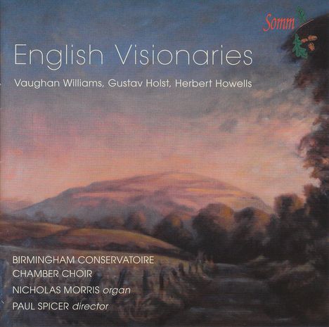 Birmingham Conservatoire Chamber Choir - English Visionaries, CD