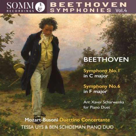 Ludwig van Beethoven (1770-1827): Symphonien für Klavier 4-händig Vol.4, CD